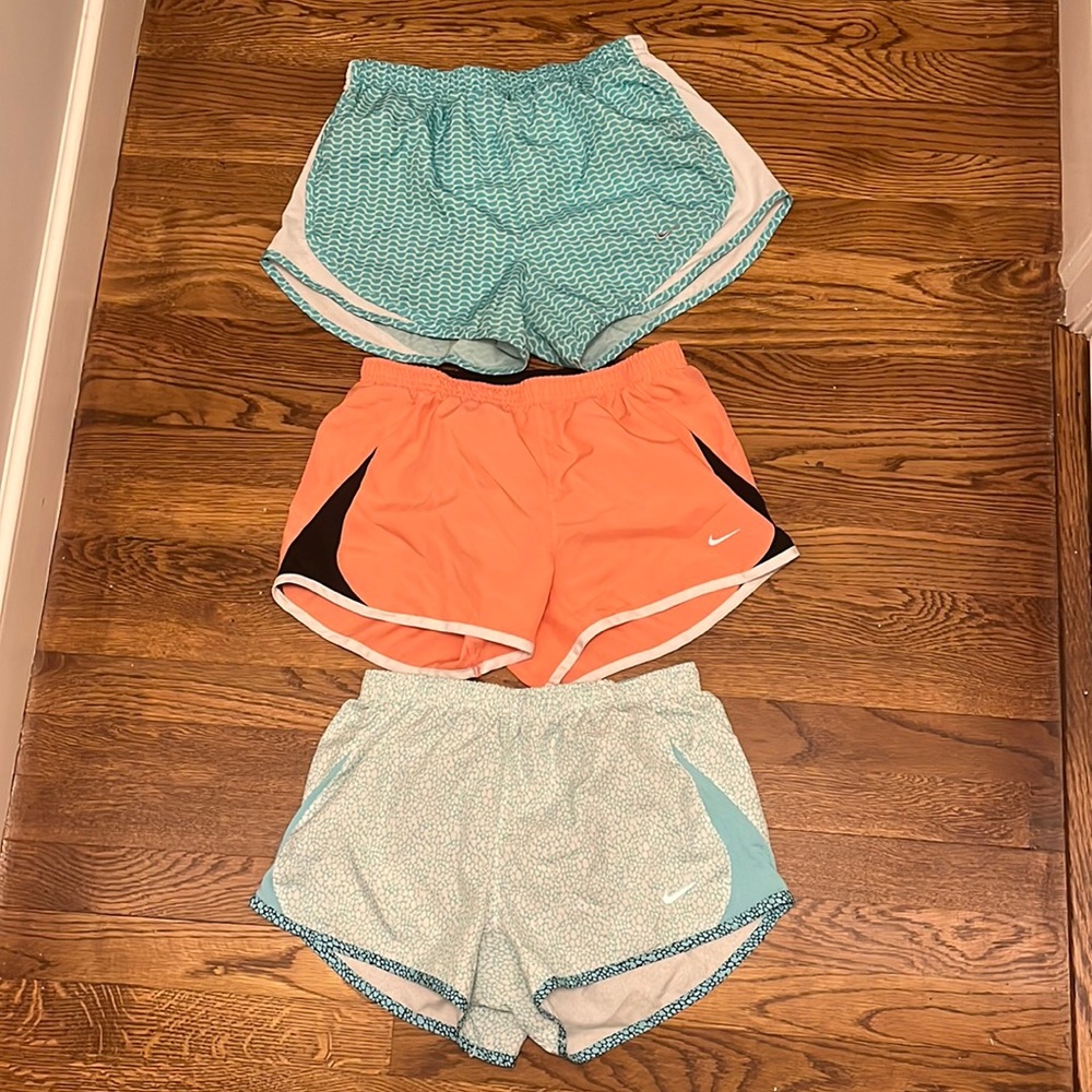 Dri fit Nike shorts trio